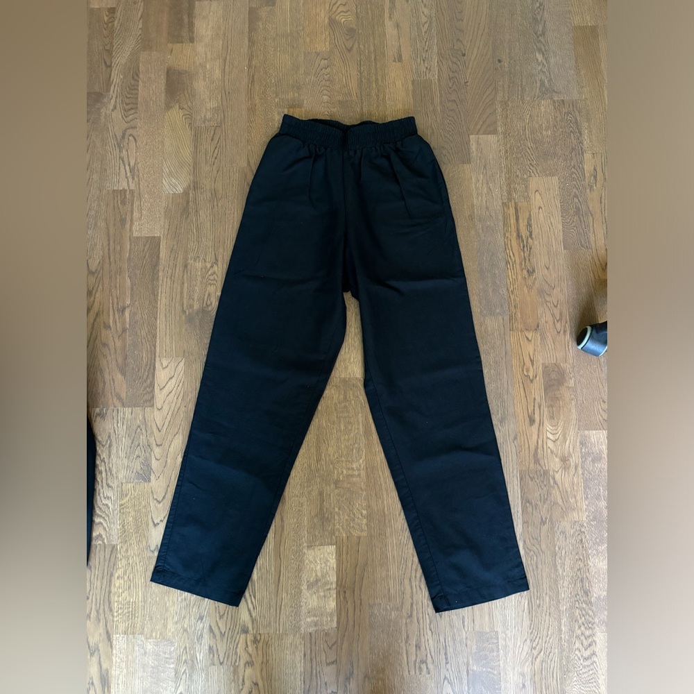 Djerf Avenue Breezy Pants Black